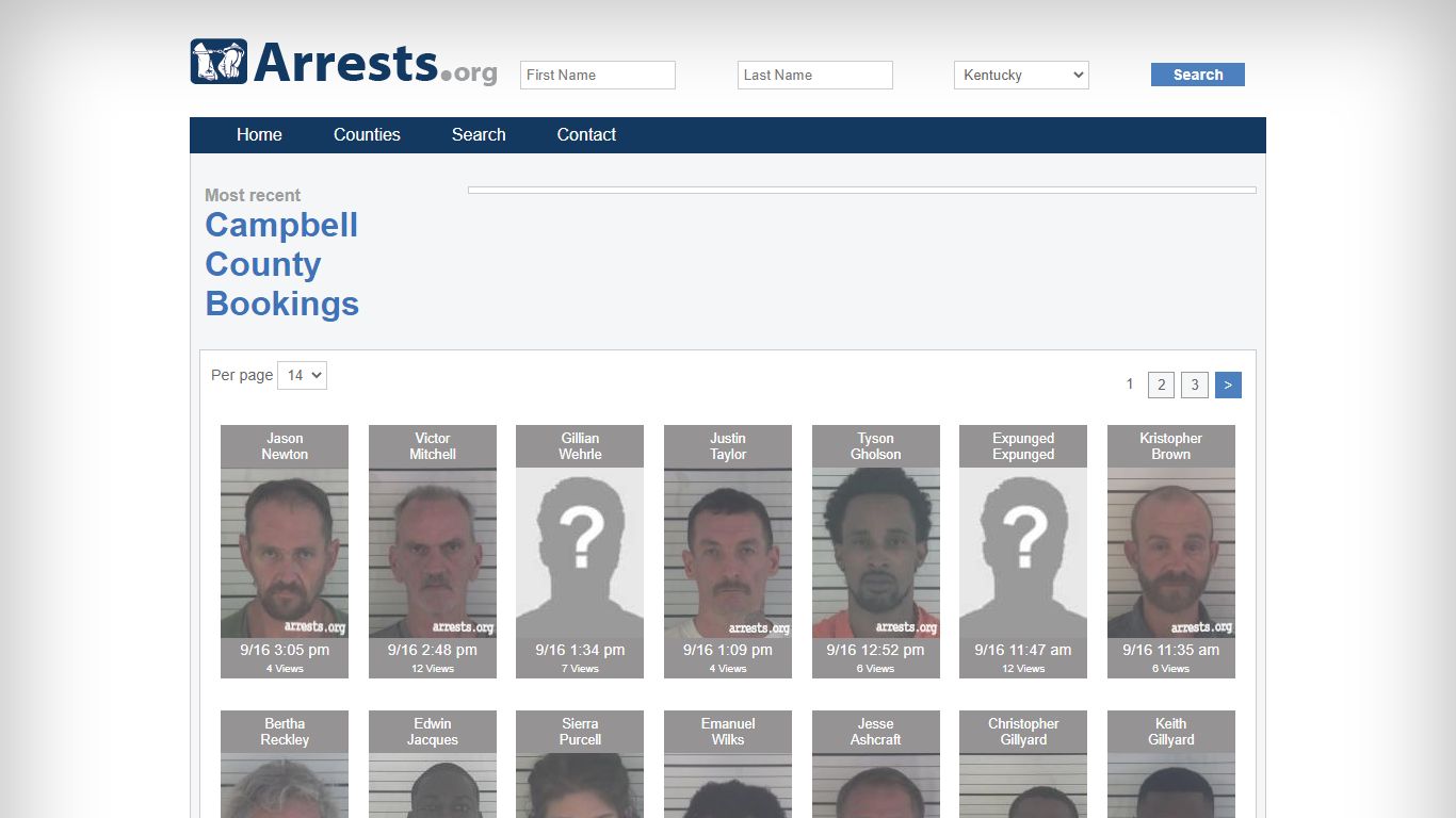 Campbell County Arrests and Inmate Search